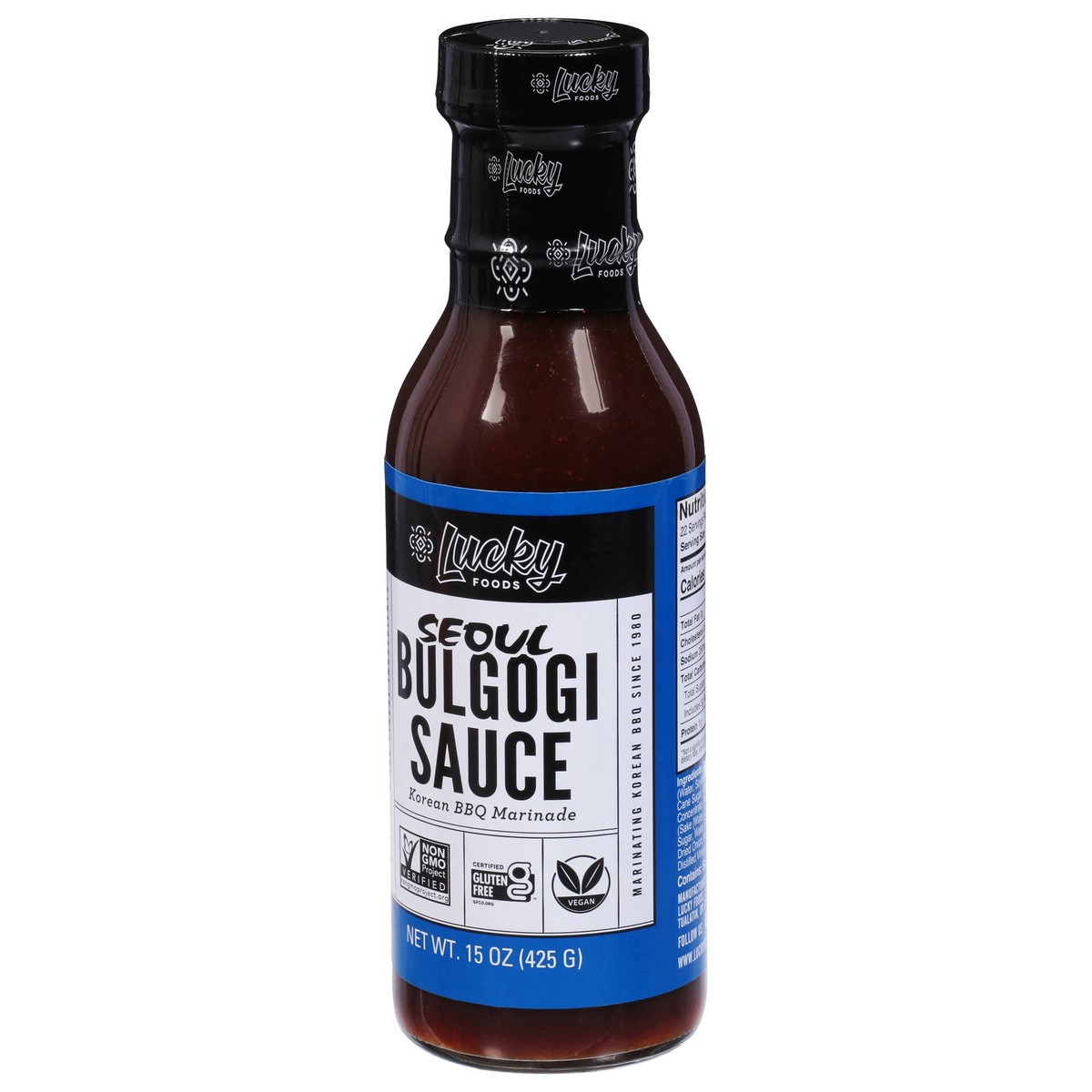 slide 5 of 9, Lucky Foods Seoul Sauce Bulgogi Korean Bbq - 15 OZ, 15 oz