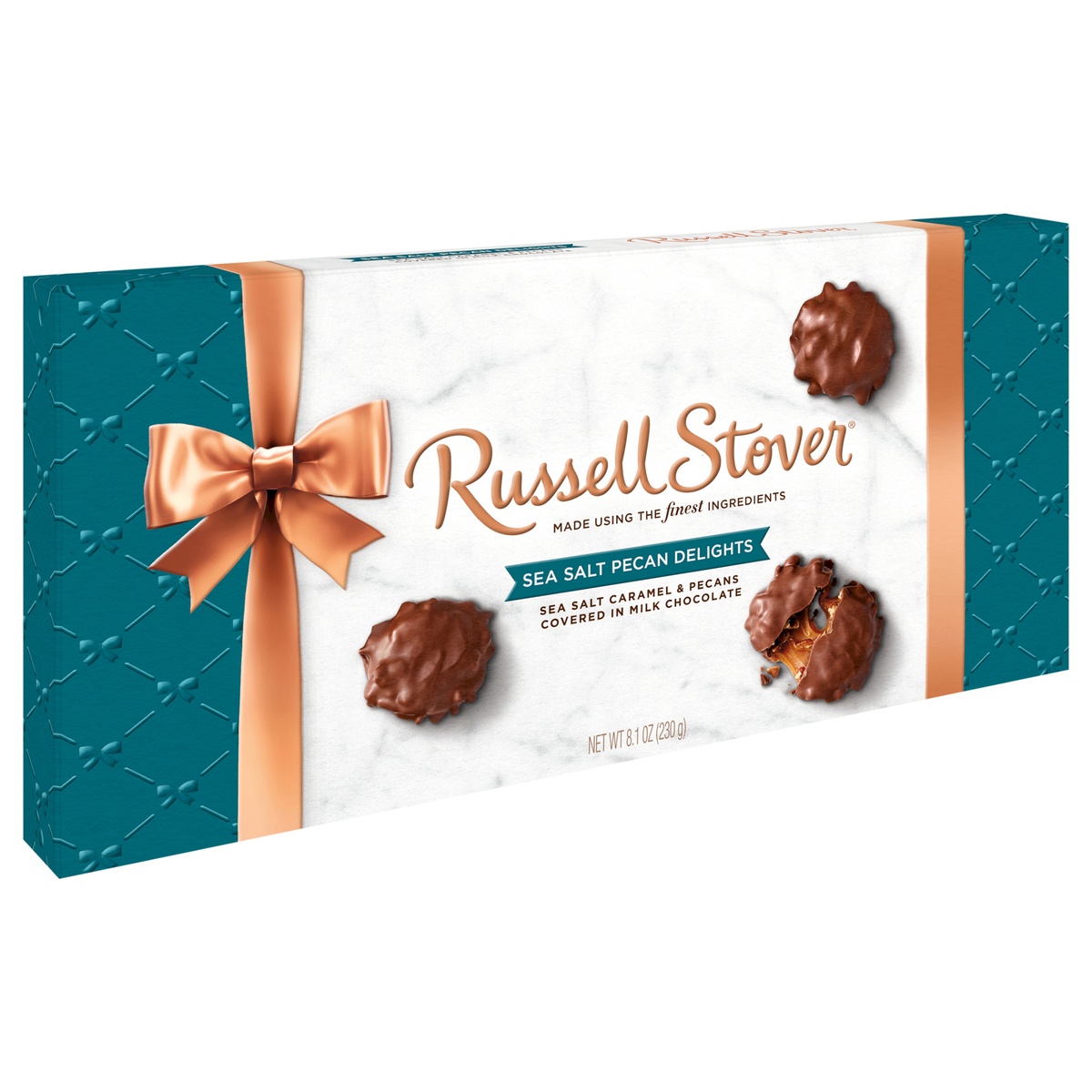 slide 2 of 10, Russell Stover Caramel Nuts Chocolate Candy, 9.4 oz