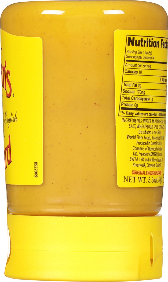 slide 9 of 12, Colman's Original English Mustard, 5.3 oz