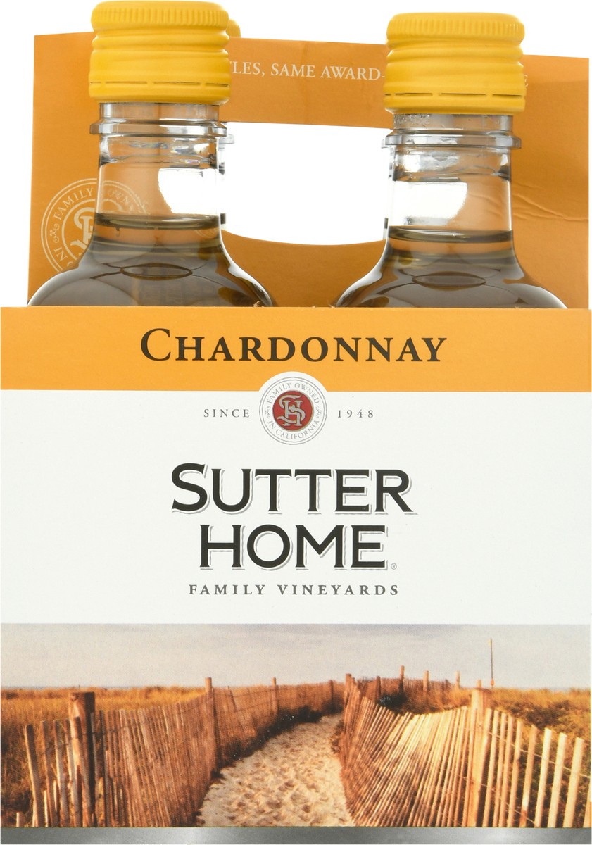 slide 1 of 17, Sutter Home Chardonnay 4 - 187 ml Bottles, 4 ct; 187 ml