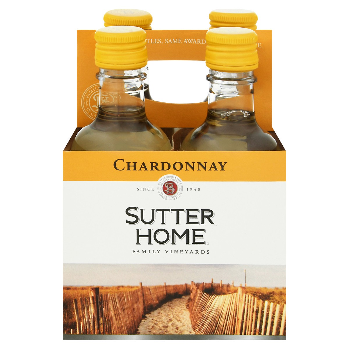 slide 1 of 17, Sutter Home Chardonnay 4 - 187 ml Bottles, 4 ct; 187 ml