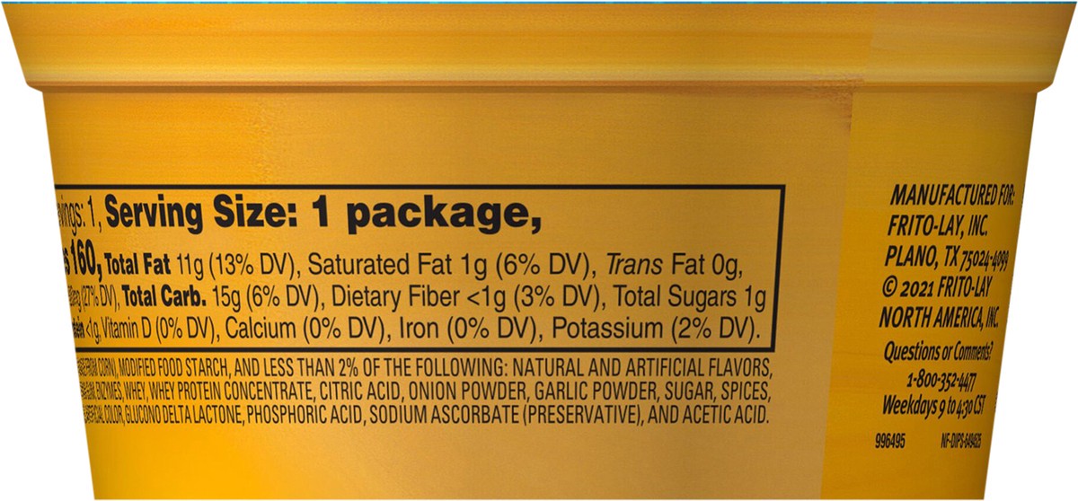 slide 5 of 11, Tostitos Medium Nacho Cheese Dip Naturally And Artificially Flavored 3.625 Oz, 3.62 oz
