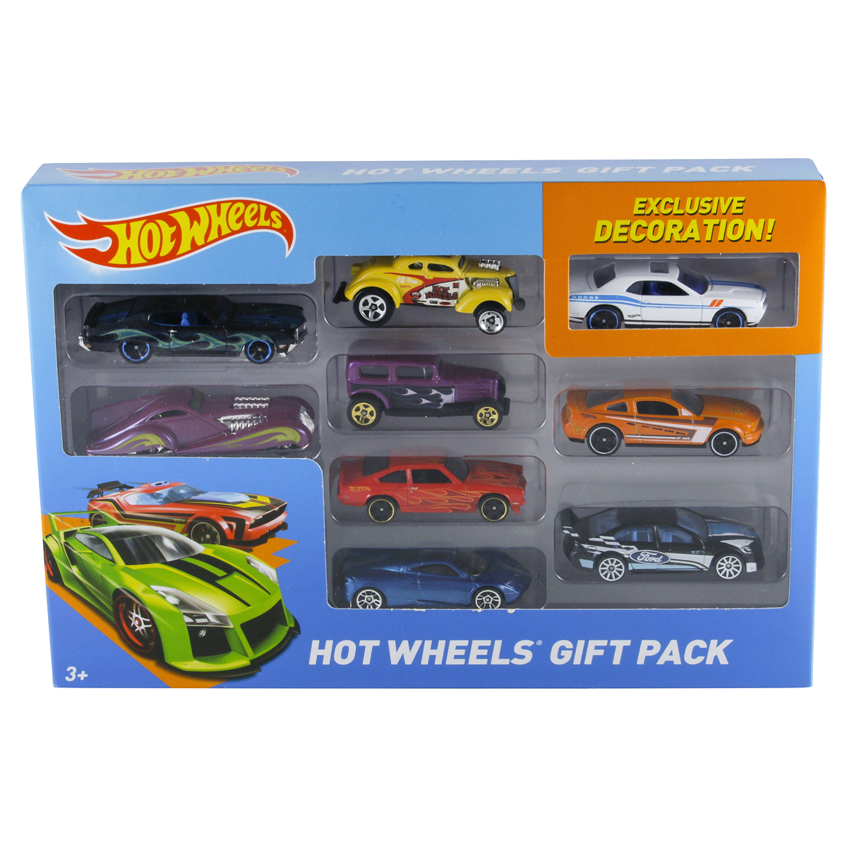 slide 1 of 4, Mattel Hot Wheels Basic Car Assortment, 9 ct
