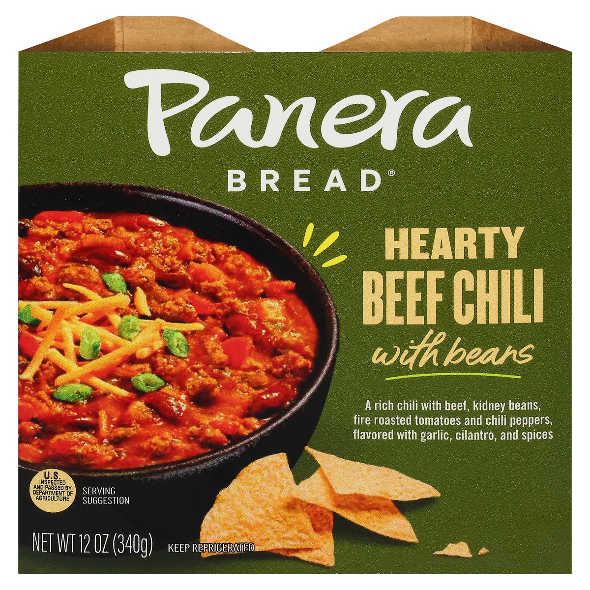 slide 3 of 4, Panera Bread W/beans Hearty Beef Chili, 12 oz