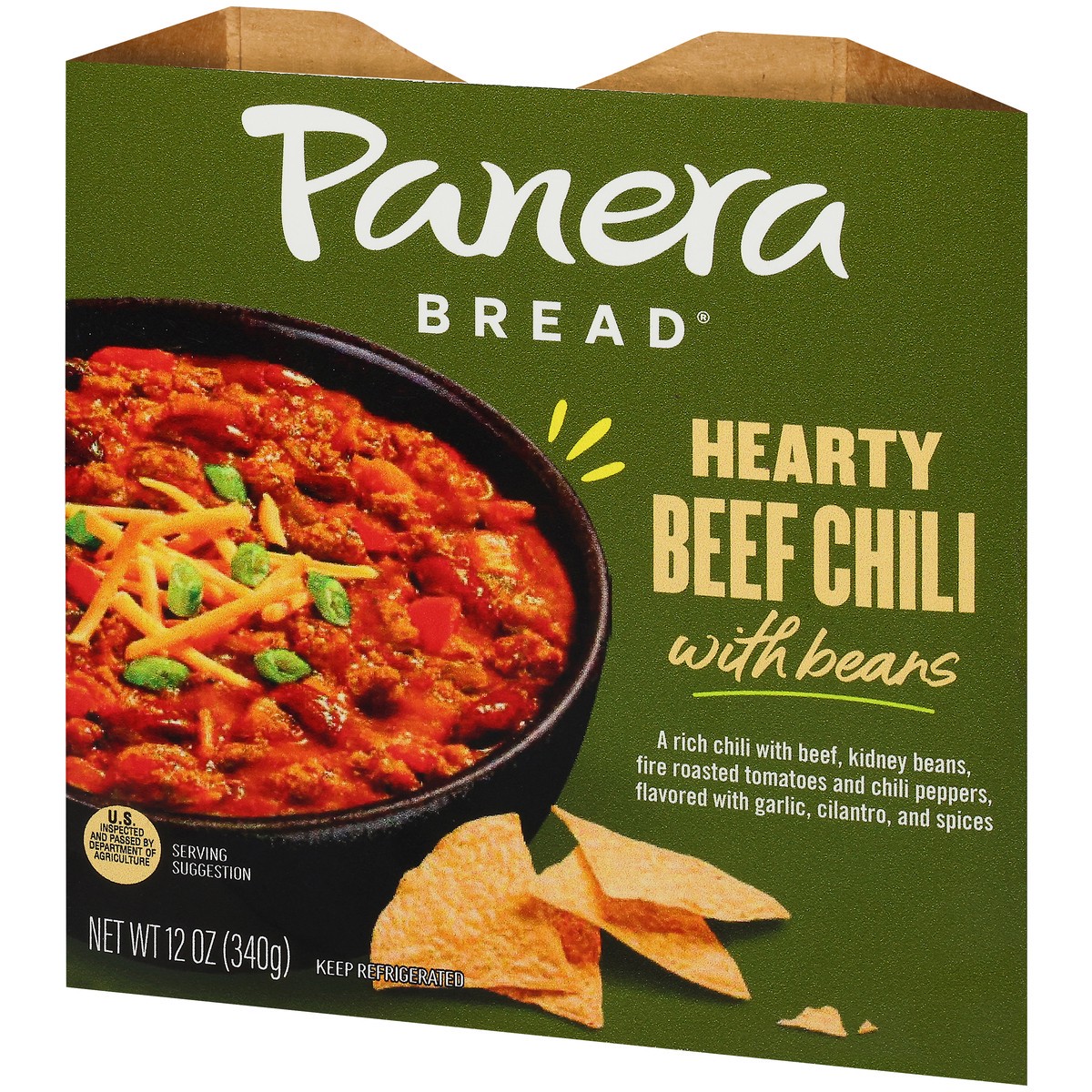 slide 2 of 4, Panera Bread W/beans Hearty Beef Chili, 12 oz