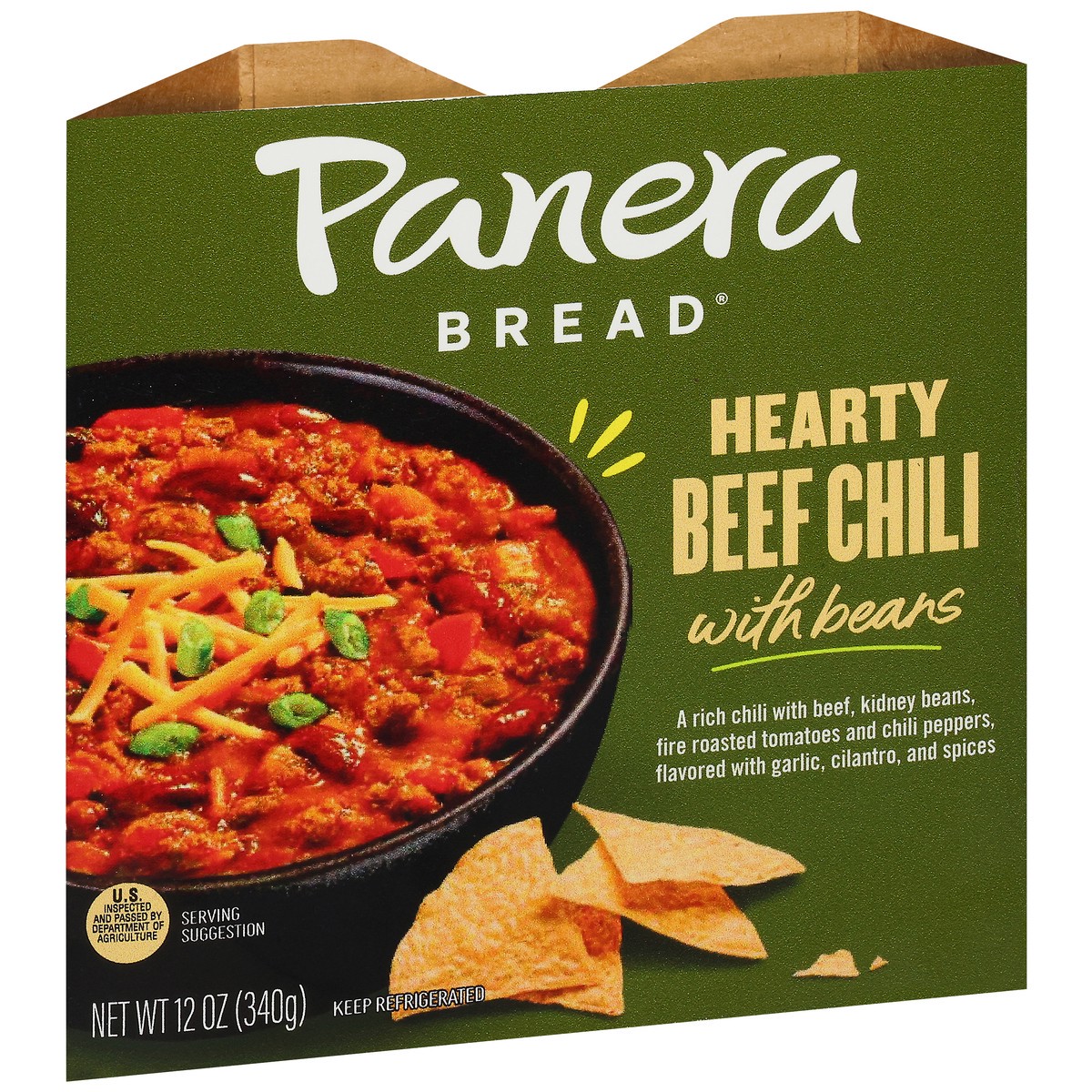 slide 4 of 4, Panera Bread W/beans Hearty Beef Chili, 12 oz
