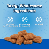 slide 11 of 12, Blue Buffalo Bursts Crunchy Cat Treats, Chicken 12-oz Tub, 12 oz