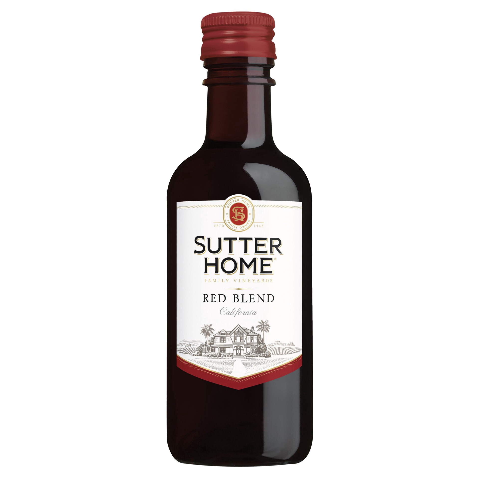 slide 3 of 5, Sutter Home Red Blend Red Wine, 187mL Wine Bottles (4 Pack), 187 ml