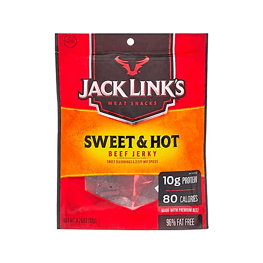 slide 1 of 1, Jack Link's Sweet N' Hot Beef Jerky, 3.25 oz