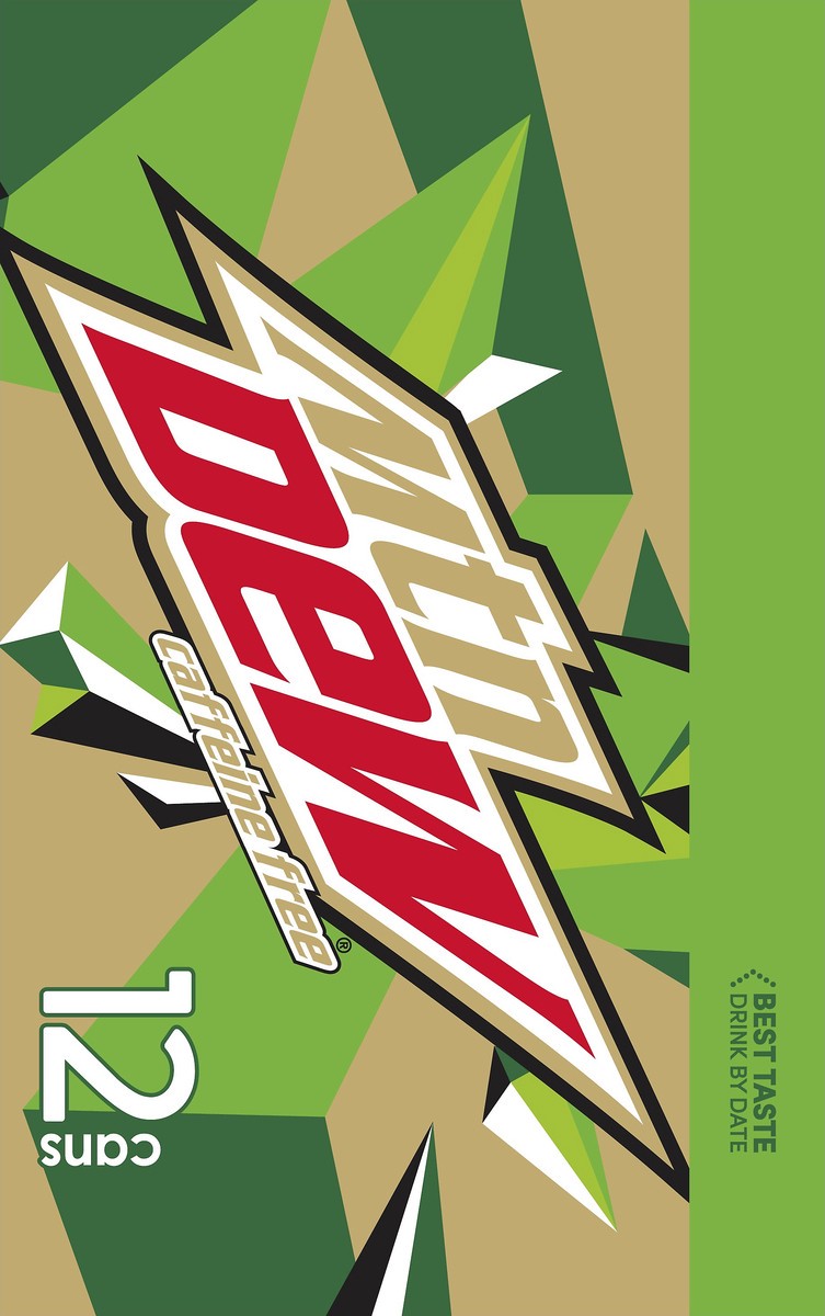 slide 3 of 5, Mountain Dew Caffeine Free Soda Citrus - 144 oz, 12 oz