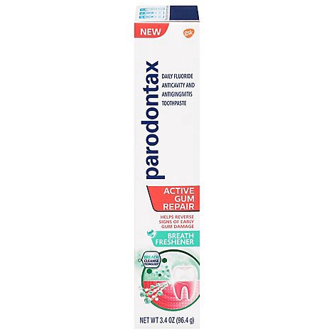 slide 1 of 1, Parodontax Active Toothpaste Gum Repair, 3.4 oz
