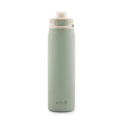 Ello Pop & Fill 22oz Stainless Steel Water Bottle with QuickFill Technology | Double Walled Vacuum Insulated Metal | Leak Proof Locking Lid | Sip and Chug | Reusable BPA Free