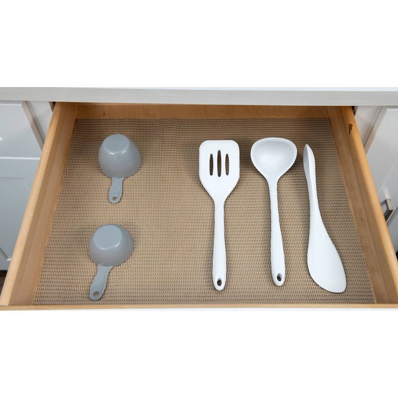 slide 4 of 7, Con-Tact Brand Grip-N-Stick 6 Pack - Taupe, 18 in x 4 ft