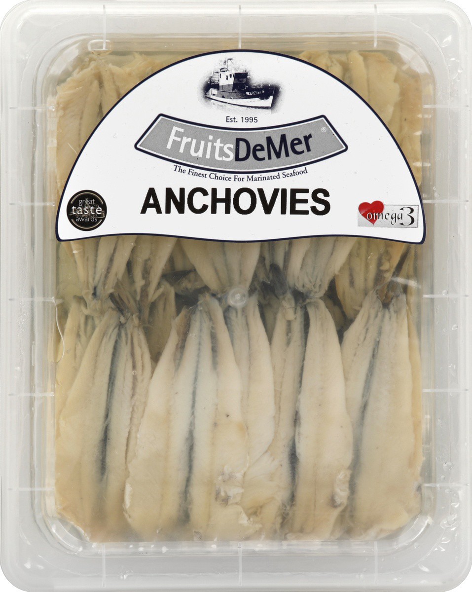 slide 2 of 4, Fruits de Mer Anchovies 1 ea, 1 ct