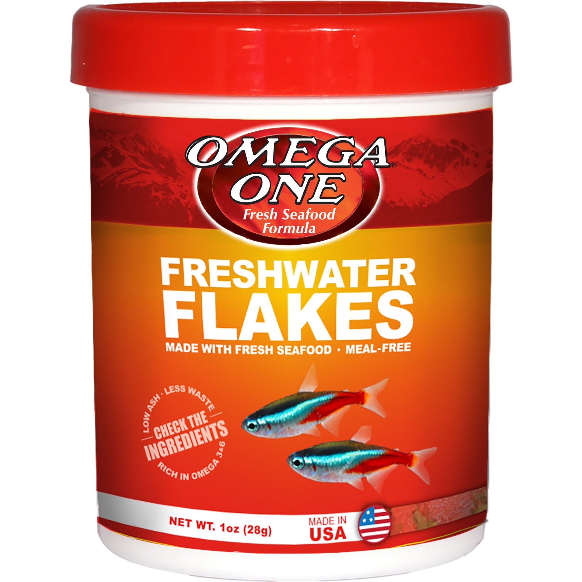 slide 1 of 1, Omega One Freshwater Flakes, 1 oz