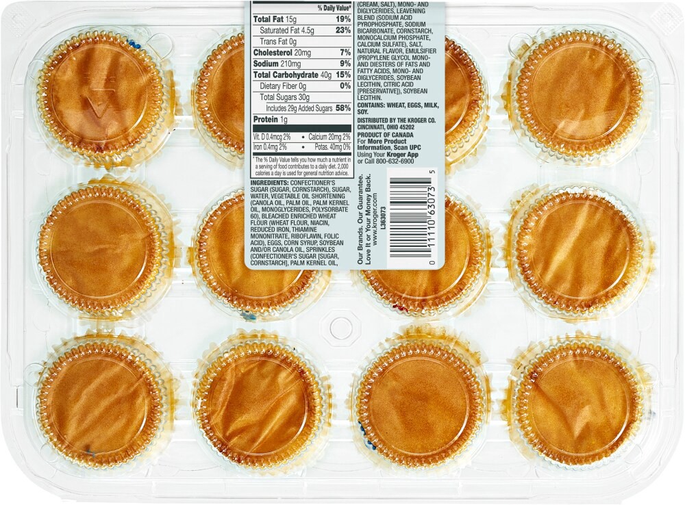 slide 2 of 2, Bakery Fresh Patriotic Vanilla Cupcakes, 12 ct; 10 oz