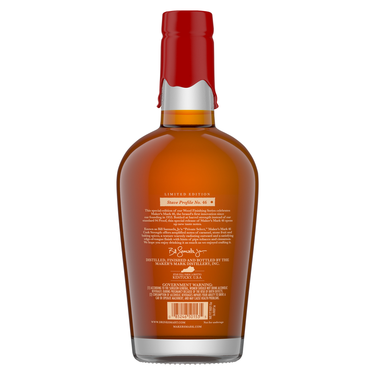 slide 7 of 9, Maker's Mark 46 Cask Strength 109 Proof Kentucky Straight Bourbon Whisky 750 ml, 750 ml