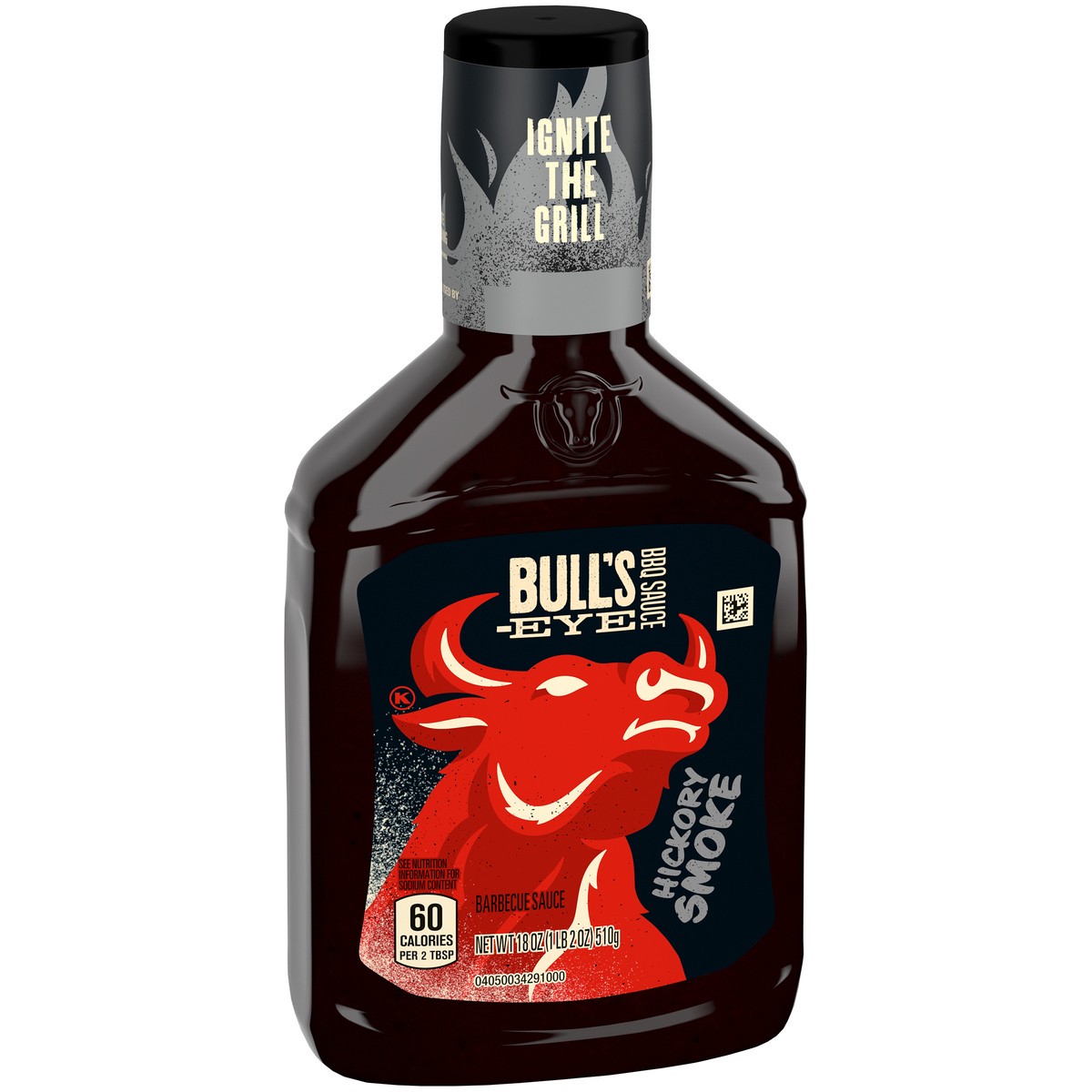 slide 5 of 14, Bull's-Eye Hickory Smoked Barbecue Sauce, 18 oz