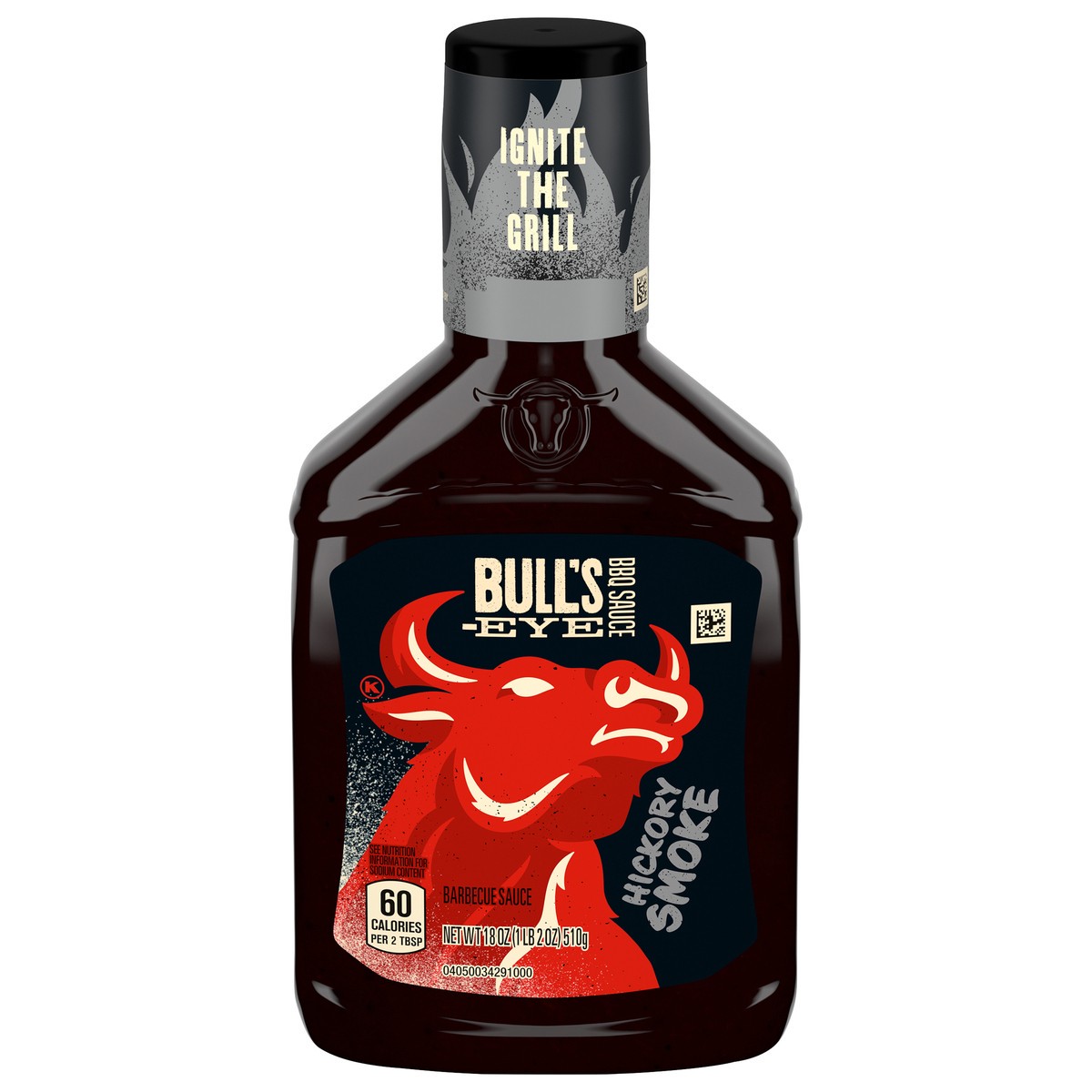 slide 8 of 14, Bull's-Eye Hickory Smoked Barbecue Sauce, 18 oz