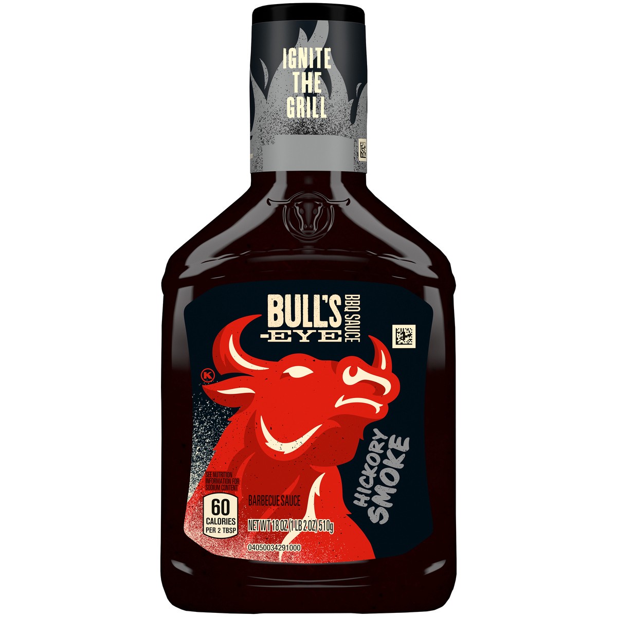 slide 6 of 14, Bull's-Eye Hickory Smoked Barbecue Sauce, 18 oz