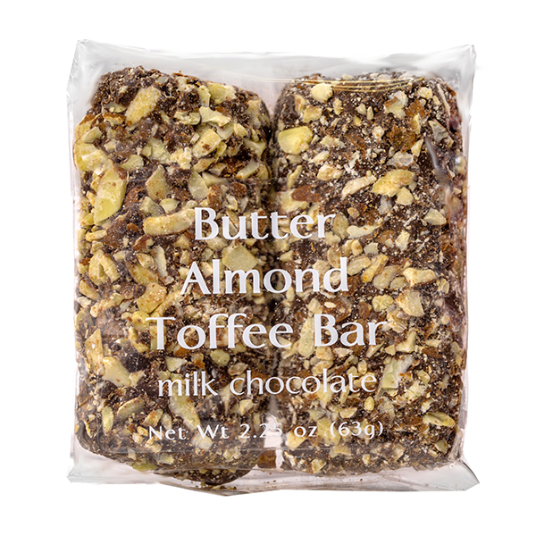 slide 1 of 1, L&B Butter Almond Toffee Bars, 2.25 oz