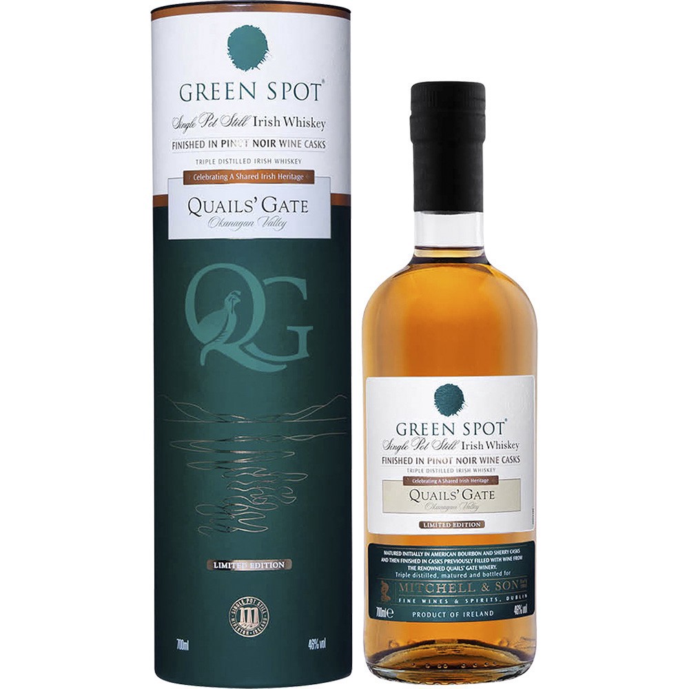 slide 1 of 1, Green Spot Quails' Gate, 700 ml