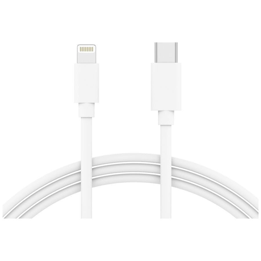 slide 5 of 5, Just Wireless Home Charger 20W USB-C Cable 6 ft, 1 ct
