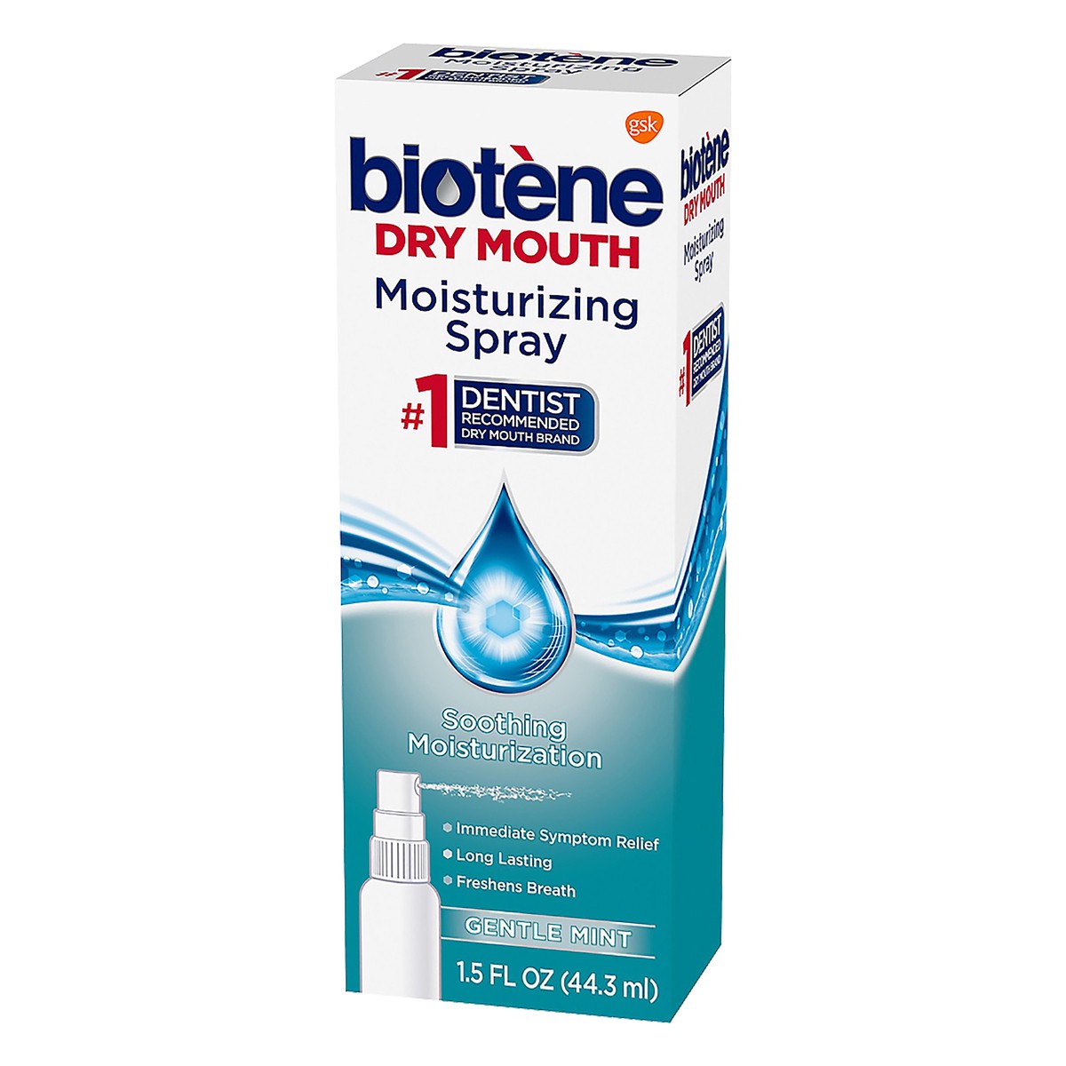 slide 3 of 9, Biotène Gentle Mint Moisturizing Mouth Spray, 1.5 fl oz