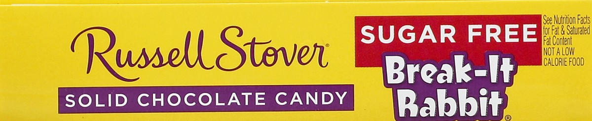 slide 2 of 6, Russell Stover Sugar Free Break-It Rabbit Solid Chocolate Bunny, 4.5 oz