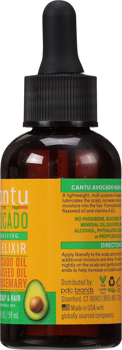 slide 2 of 9, Cantu Avocado Hydrating Oil Elixir 2 fl oz, 2 fl oz