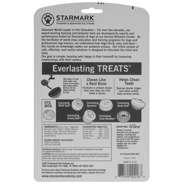 slide 4 of 5, StarMark Dog Everlasting Treat Large Chicken, 1 ct