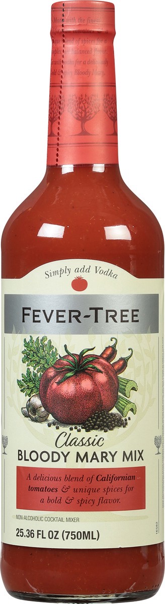 slide 5 of 9, Fever-Tree Fever Tree Bloody Mary Mix - 25.39 fl oz, 750 ml