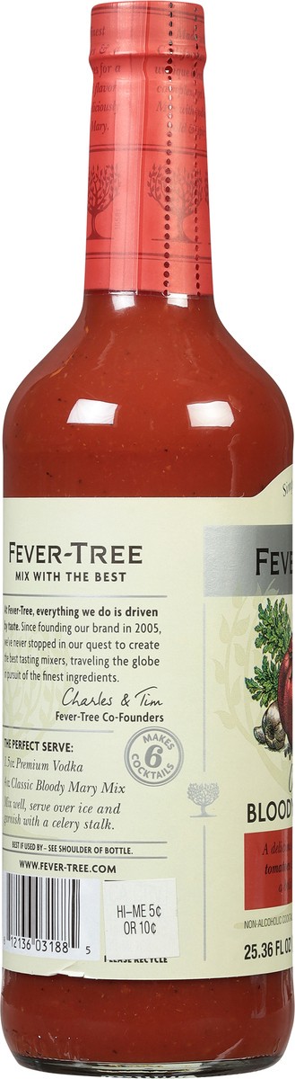 slide 7 of 9, Fever-Tree Fever Tree Bloody Mary Mix - 25.39 fl oz, 750 ml