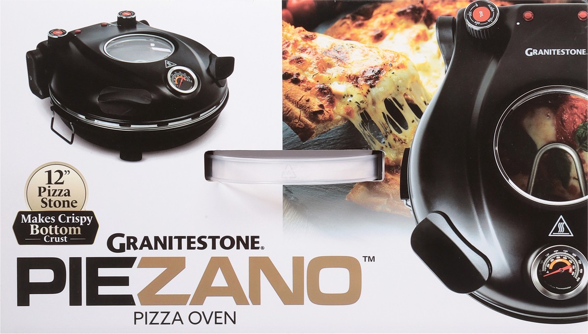 slide 8 of 11, Granitestone Piezano Pizza Oven, 12" Pizza Stone, 1 ct