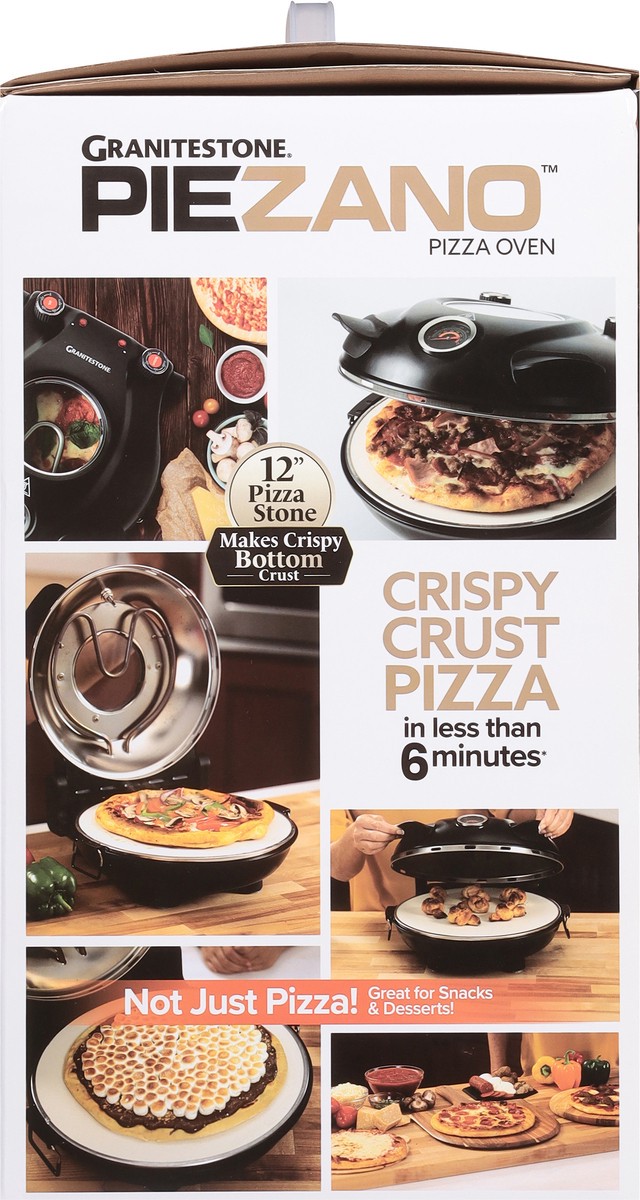 slide 7 of 11, Granitestone Piezano Pizza Oven, 12" Pizza Stone, 1 ct