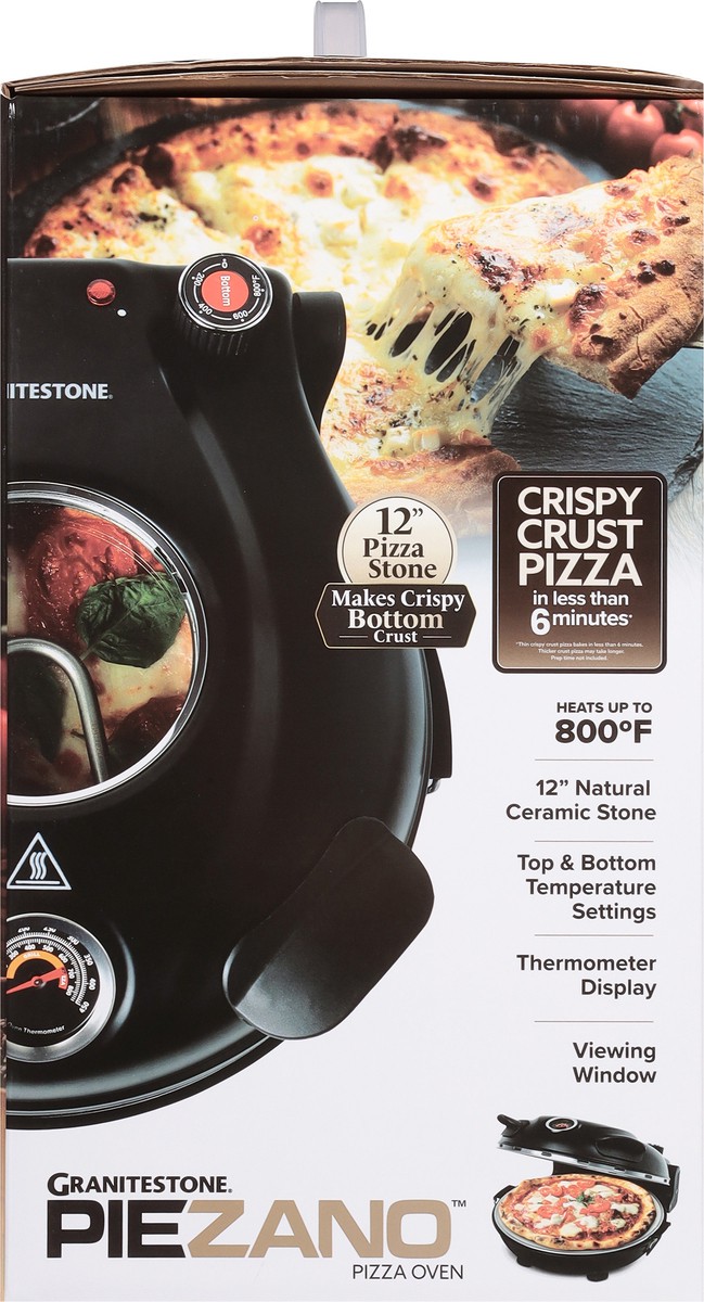 slide 4 of 11, Granitestone Piezano Pizza Oven, 12" Pizza Stone, 1 ct