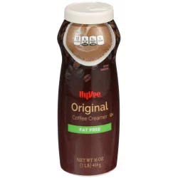 Hy-vee Fat Free Original Coffee Creamer - 16 oz