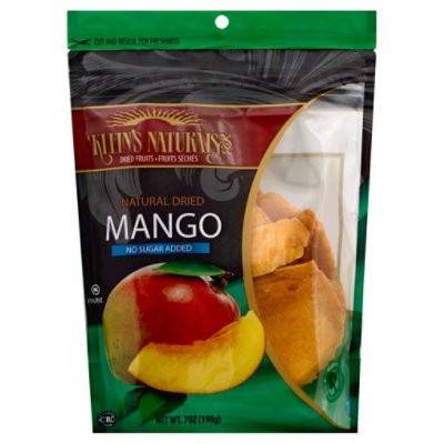 slide 1 of 3, Klein's Naturals Natural Dried Mango, 7 oz