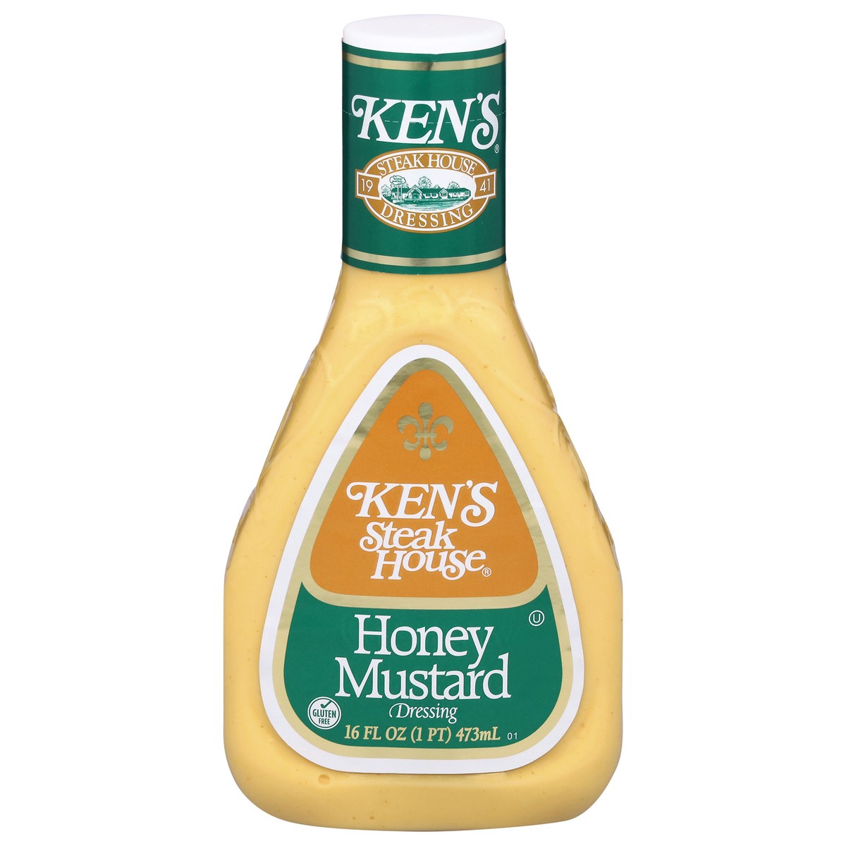 slide 1 of 13, Ken's Steak House Honey Mustard Dressing 16 fl oz, 16 fl oz