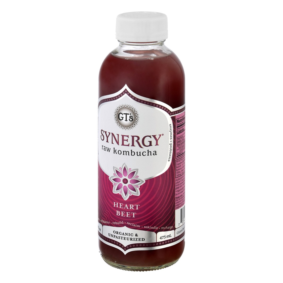 slide 13 of 13, GT's Gt's Organic & Raw Kombucha Heart Beet - 16 fl oz, 16 fl oz