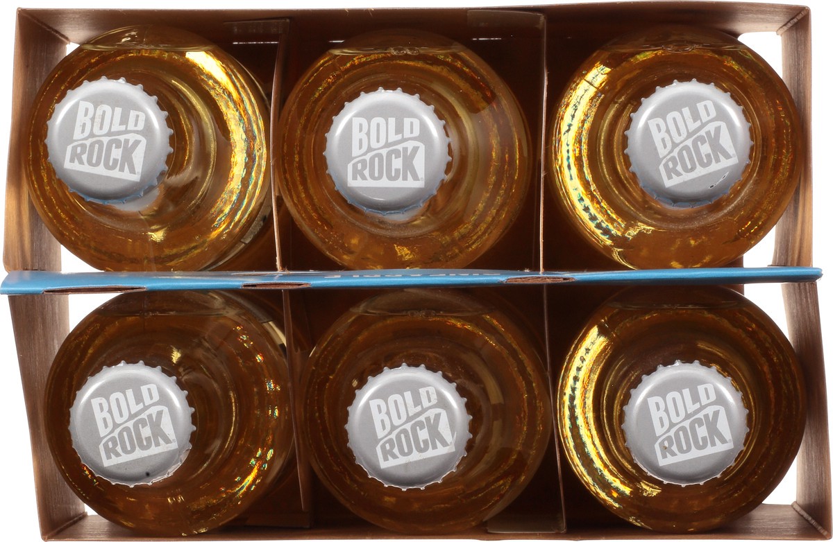 slide 12 of 12, Bold Rock Hard Cider Bold Rock Pineapple Hard Cider 6 - 12 oz Bottles, 6 ct