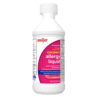 slide 7 of 29, Meijer Children's Allergy Liquid, Cherry Flavor, 8 oz