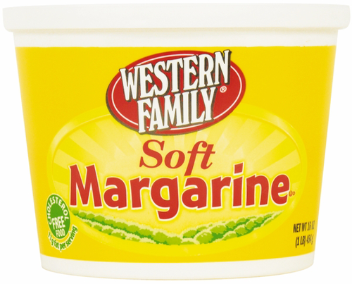 slide 1 of 1, Western Family Soft Tub Margarine, 16 oz