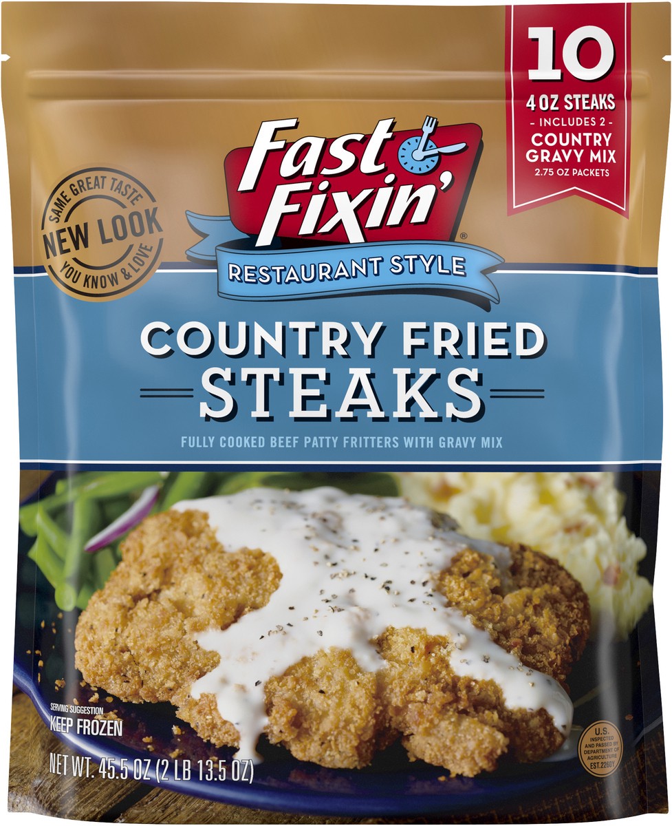 slide 4 of 8, Fast Fixin Restaurant Style Mixed Species Meat/Poultry/Other Animal, 546.08 oz