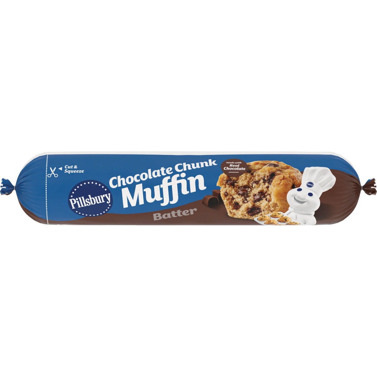 slide 1 of 5, Pillsbury Muffin Batter, Chocolate Chunk, 16.5 oz