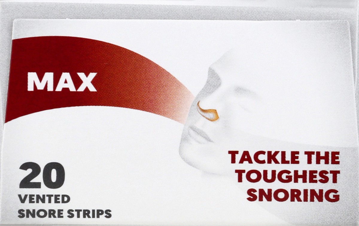 slide 2 of 6, Theravent Snore Therapy Strips Max, 20 ct