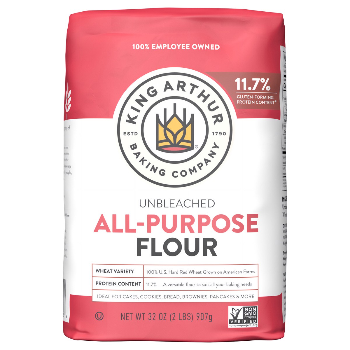 slide 1 of 6, King Arthur All Purpose Unbleached Flour, 2 lb