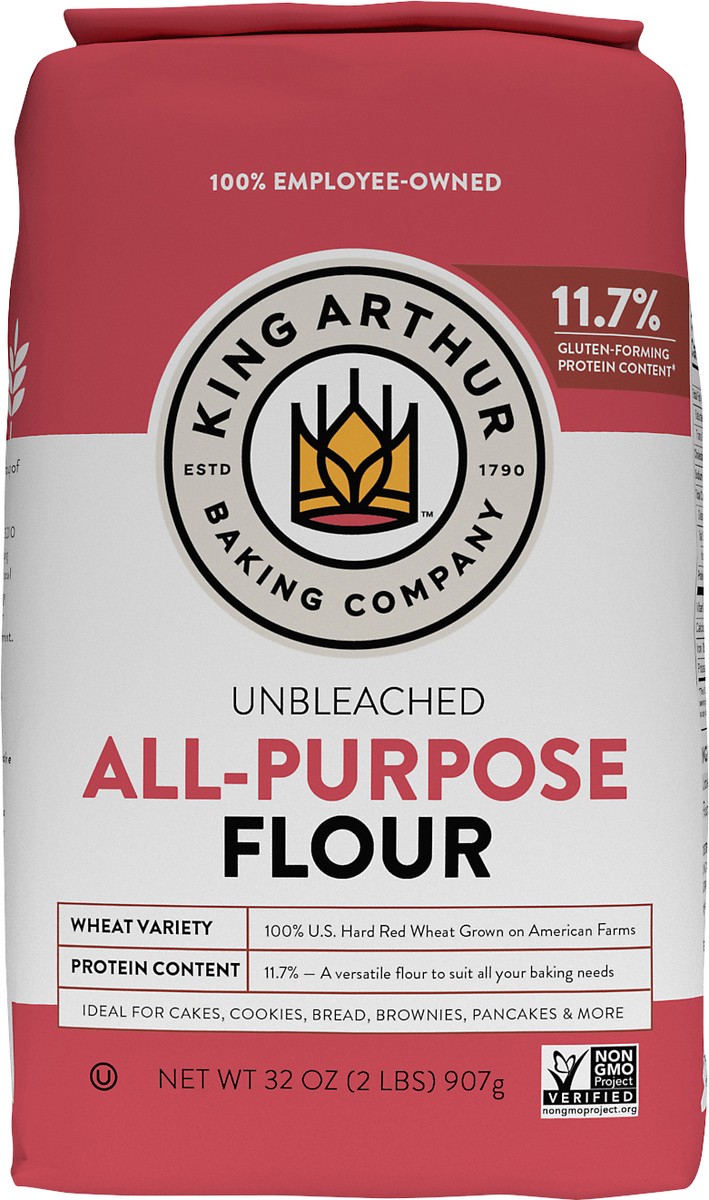 slide 4 of 6, King Arthur All Purpose Unbleached Flour, 2 lb