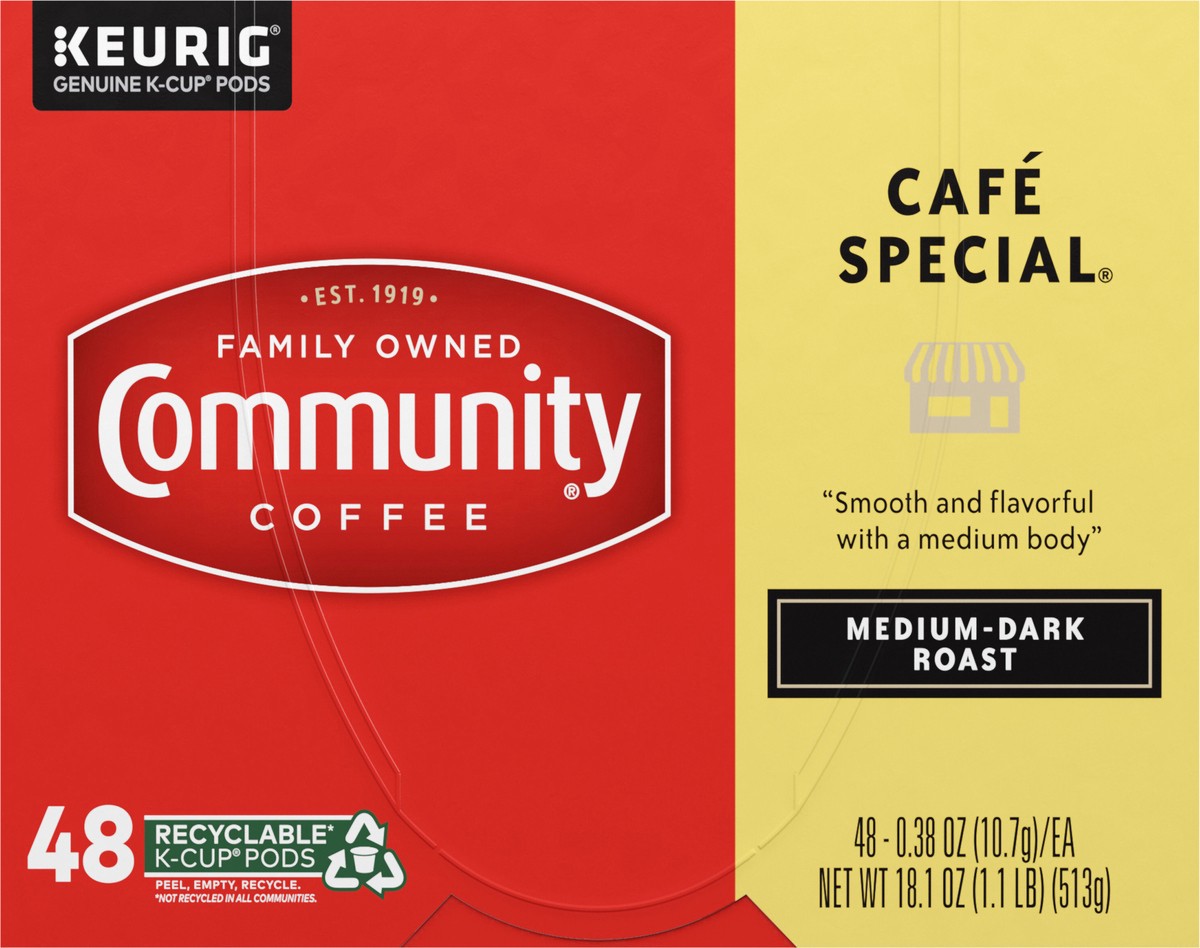 slide 4 of 10, Community Coffee Single Serve Coffee, 48 ct