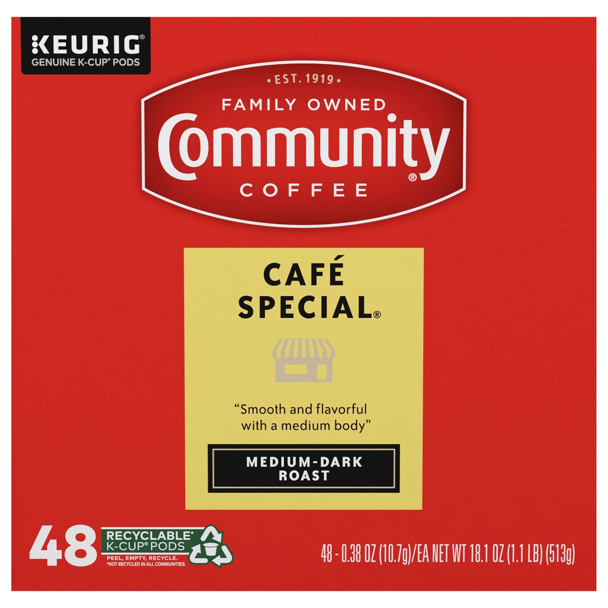 slide 3 of 10, Community Coffee Single Serve Coffee, 48 ct